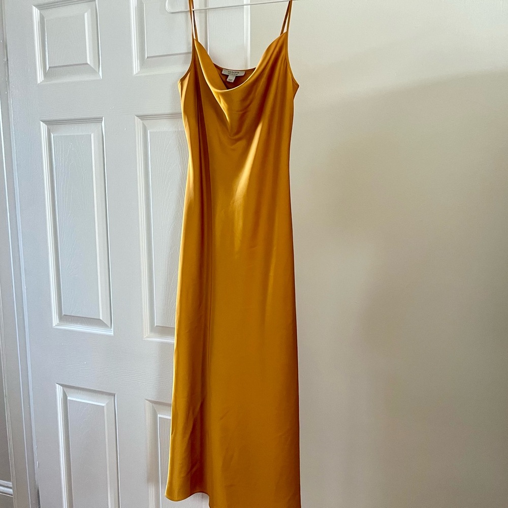 Allsaints Hadley slip dress sz4
